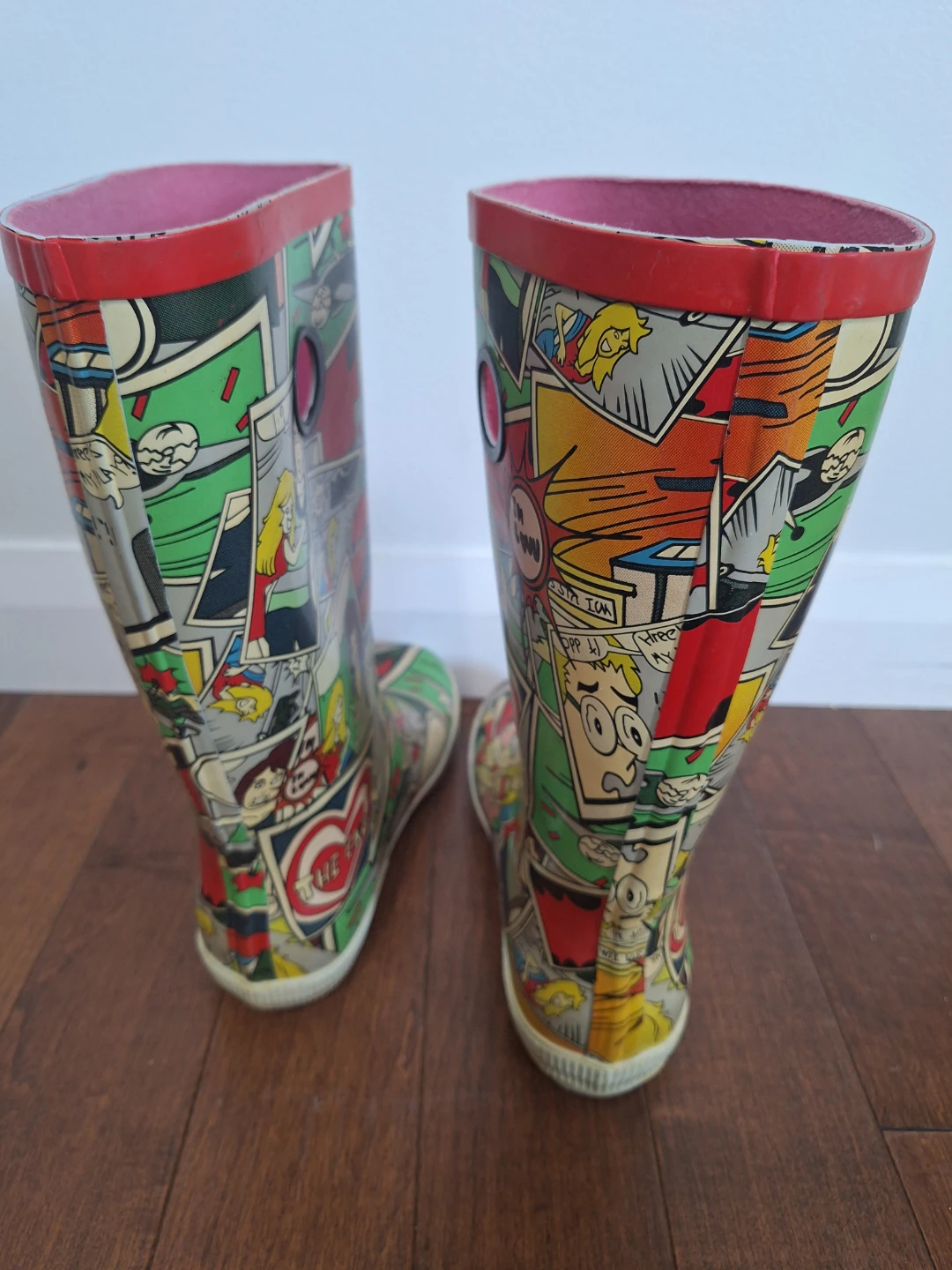 Comic Book Rain Boots - photo 3