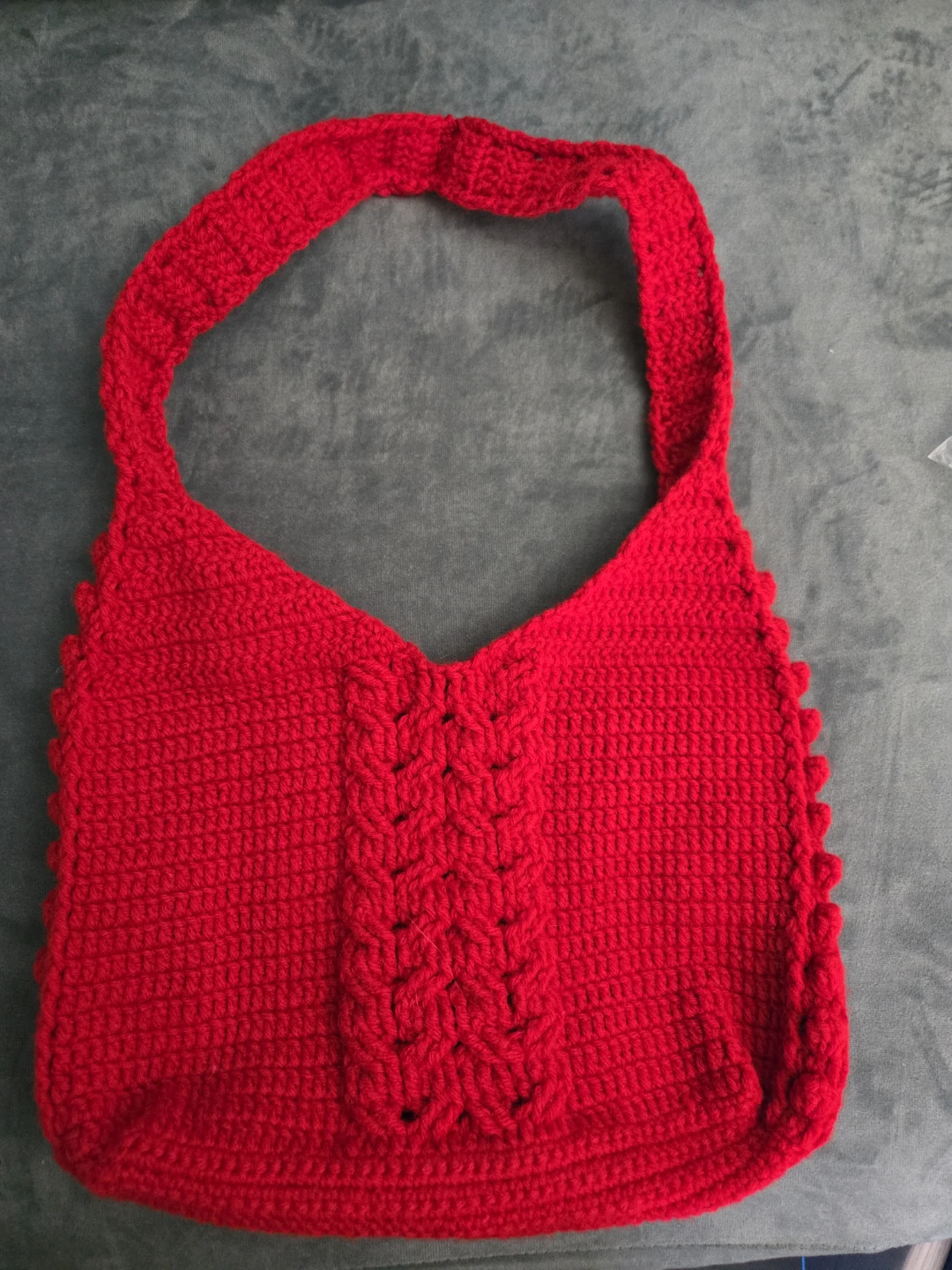 Crochet purse