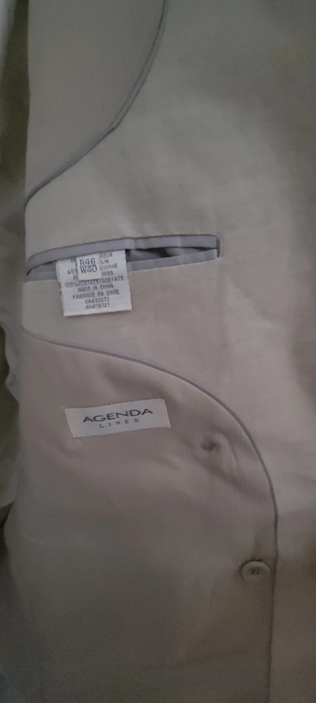 Agenda Linen Suit - Men-Jacket, shirt and Pants - photo 4