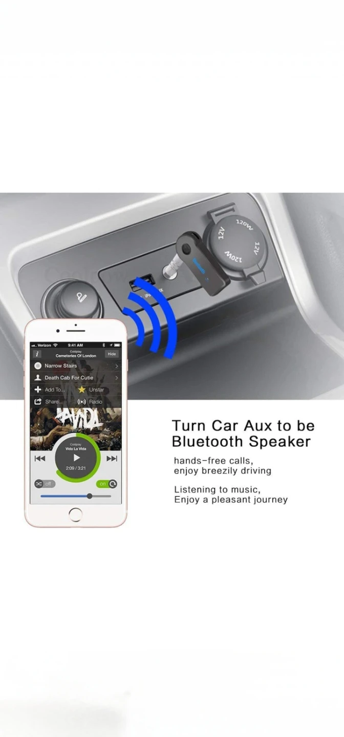 Bluetooth Receiver for Car AUX - photo 2