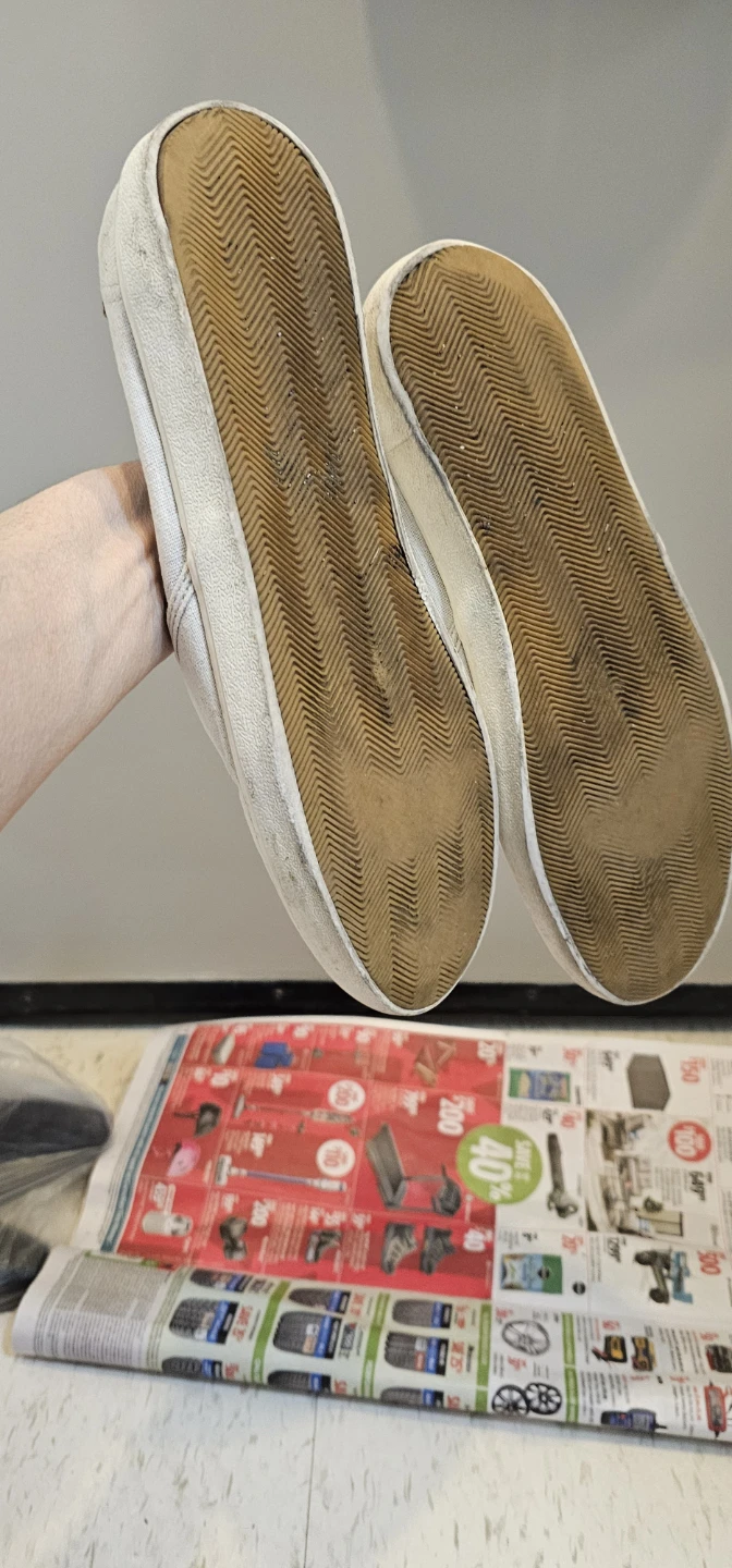 H&M Vans Slip-On Shoes - Cream Canvas - photo 4
