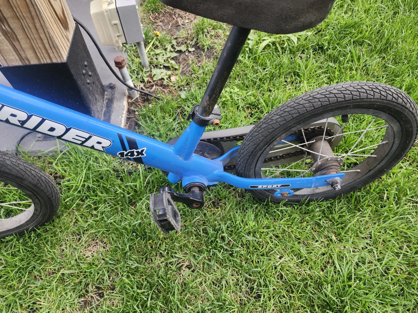 Strider 14x Sport Balance Bike - Blue - photo 3
