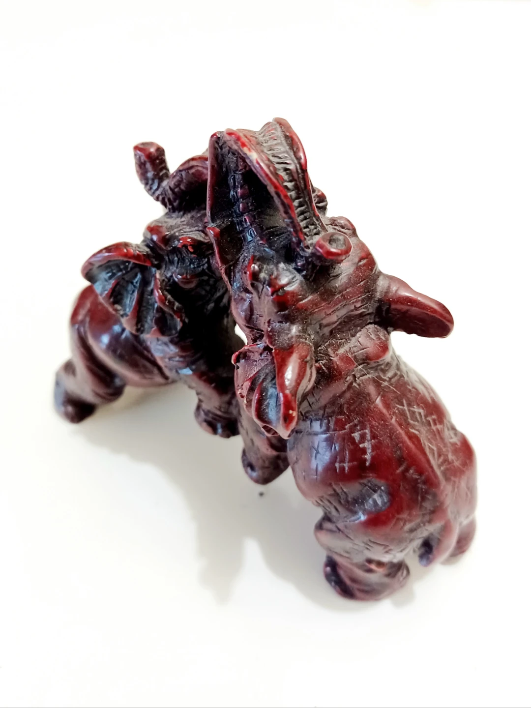 Hand Crafted Elephants Figurine - photo 3