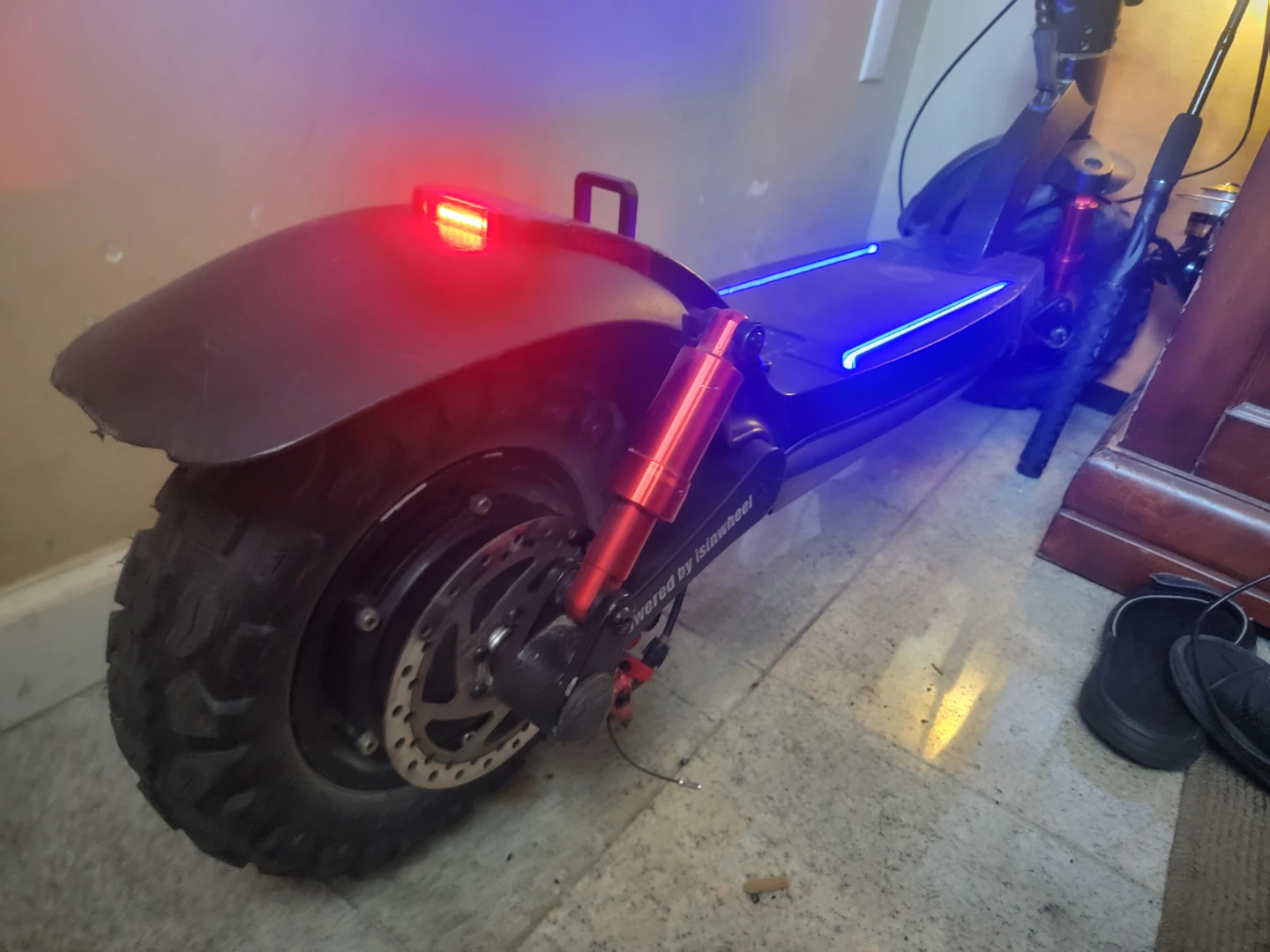 Isinwheel Electric Scooter with LED Lights - photo 3