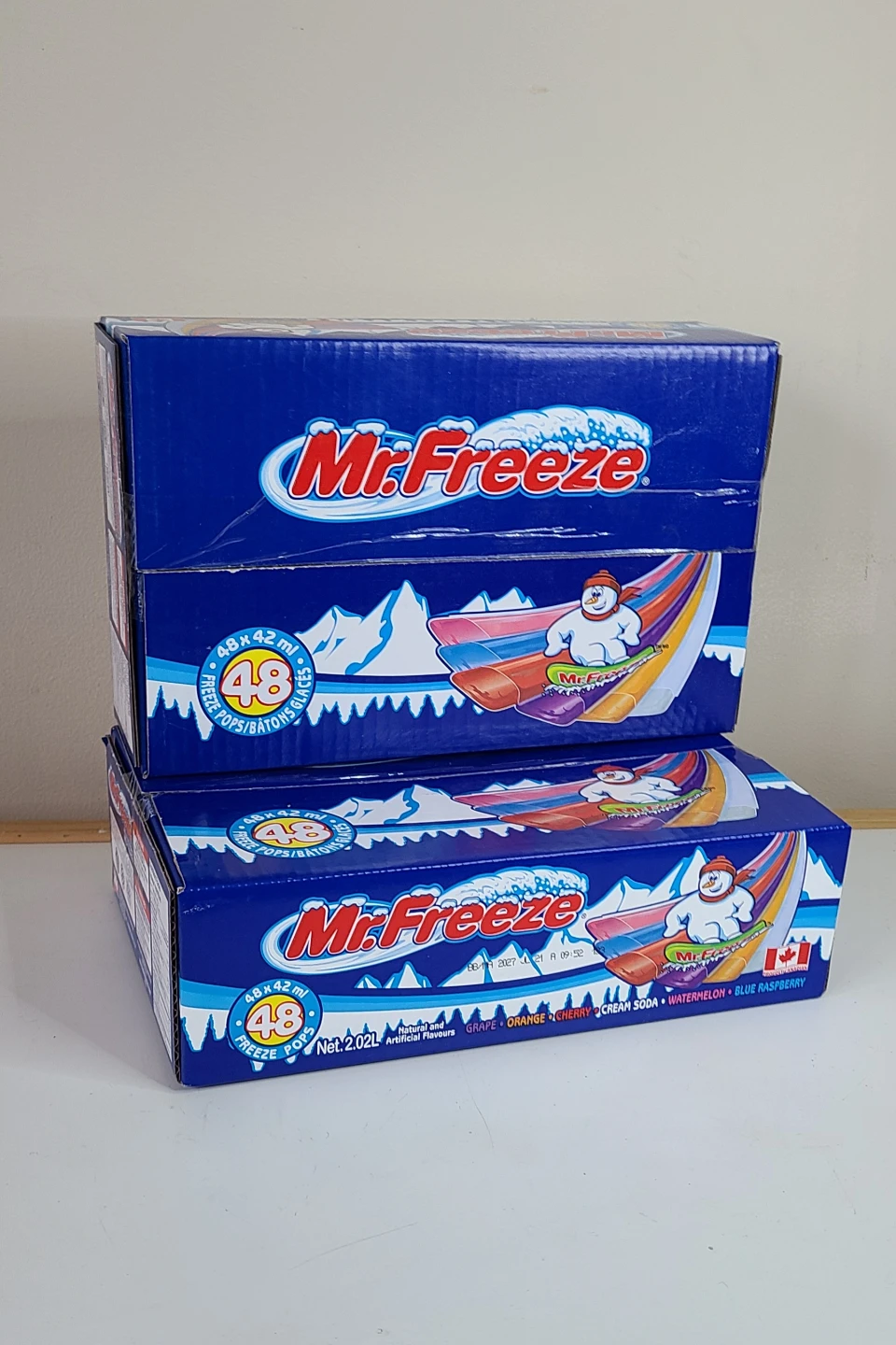 Mr. Freeze 2 Boxes of Freezies 48 x 2 - photo 2
