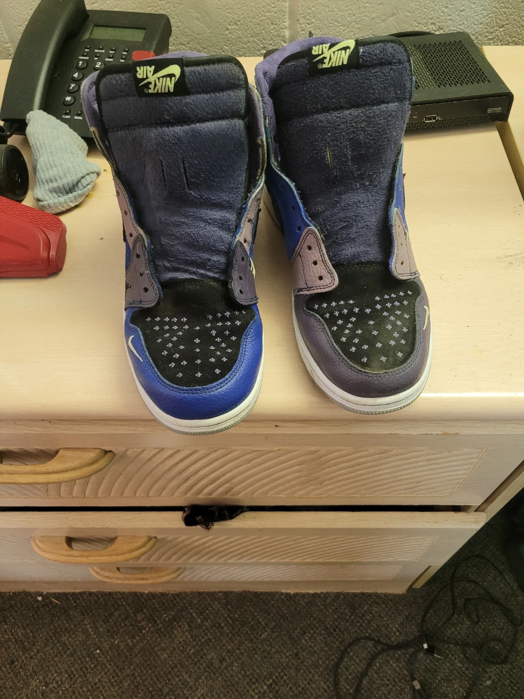Nike air jordan 1 voodoo zion