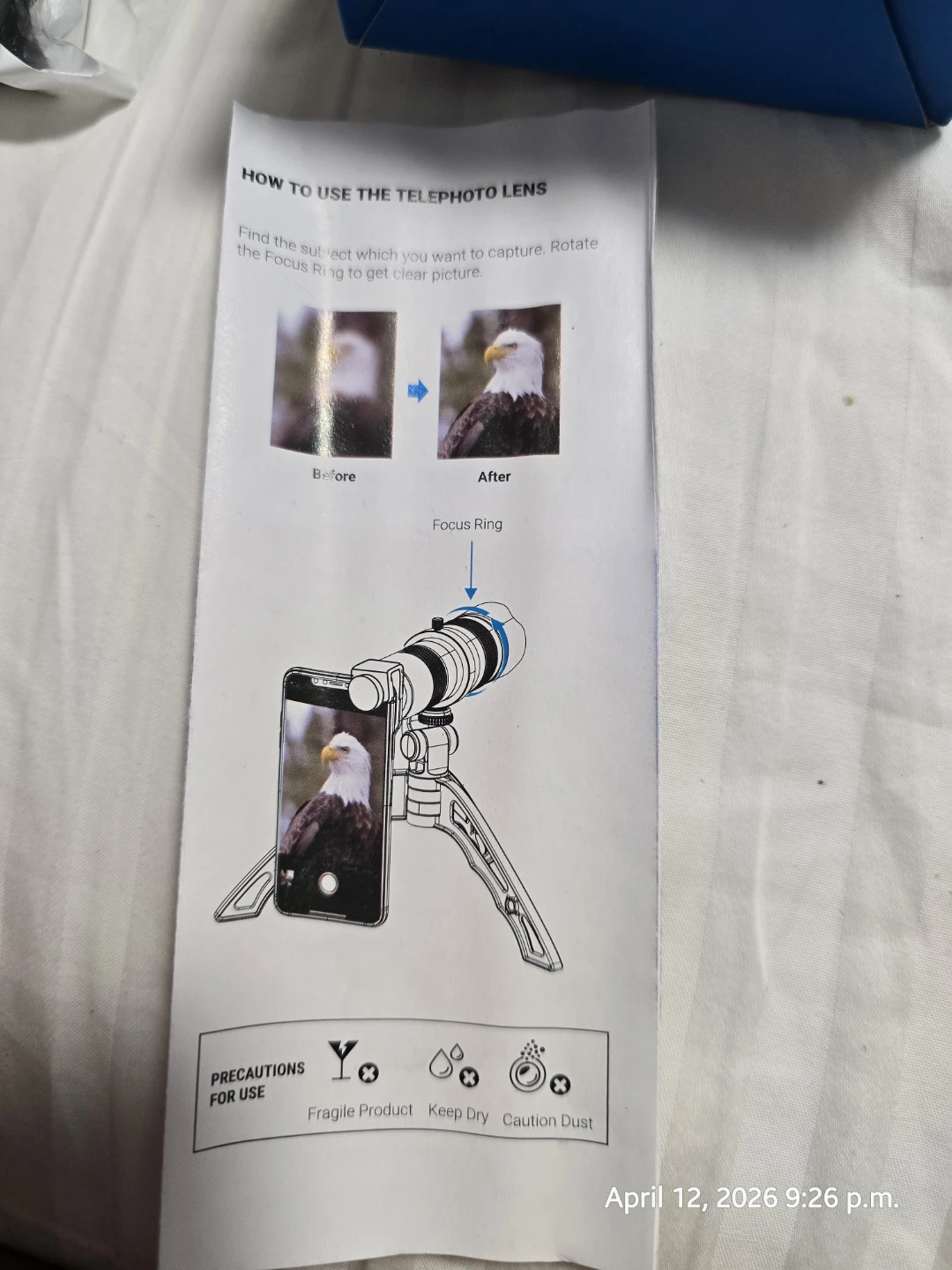 36X Telephoto Lens Kit with Tripod - photo 2