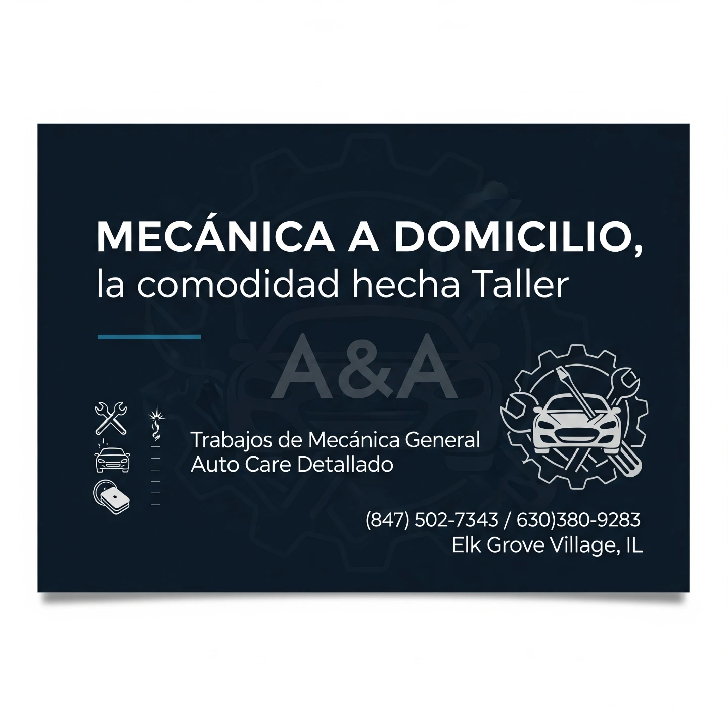 A&A Auto Care Detailed Mechanical Services