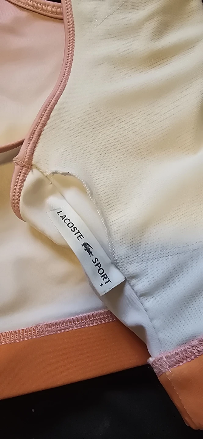 Lacoste Sport Ombre Athletic Shorts and Sports Bra Set - photo 4