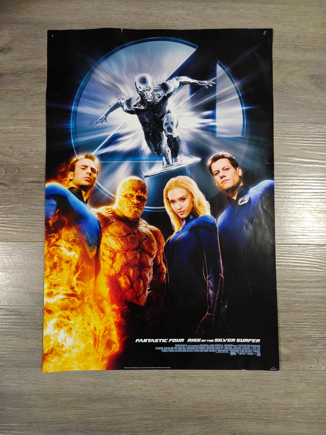 2007 Fantastic Four Marvel Movie Mini Poster