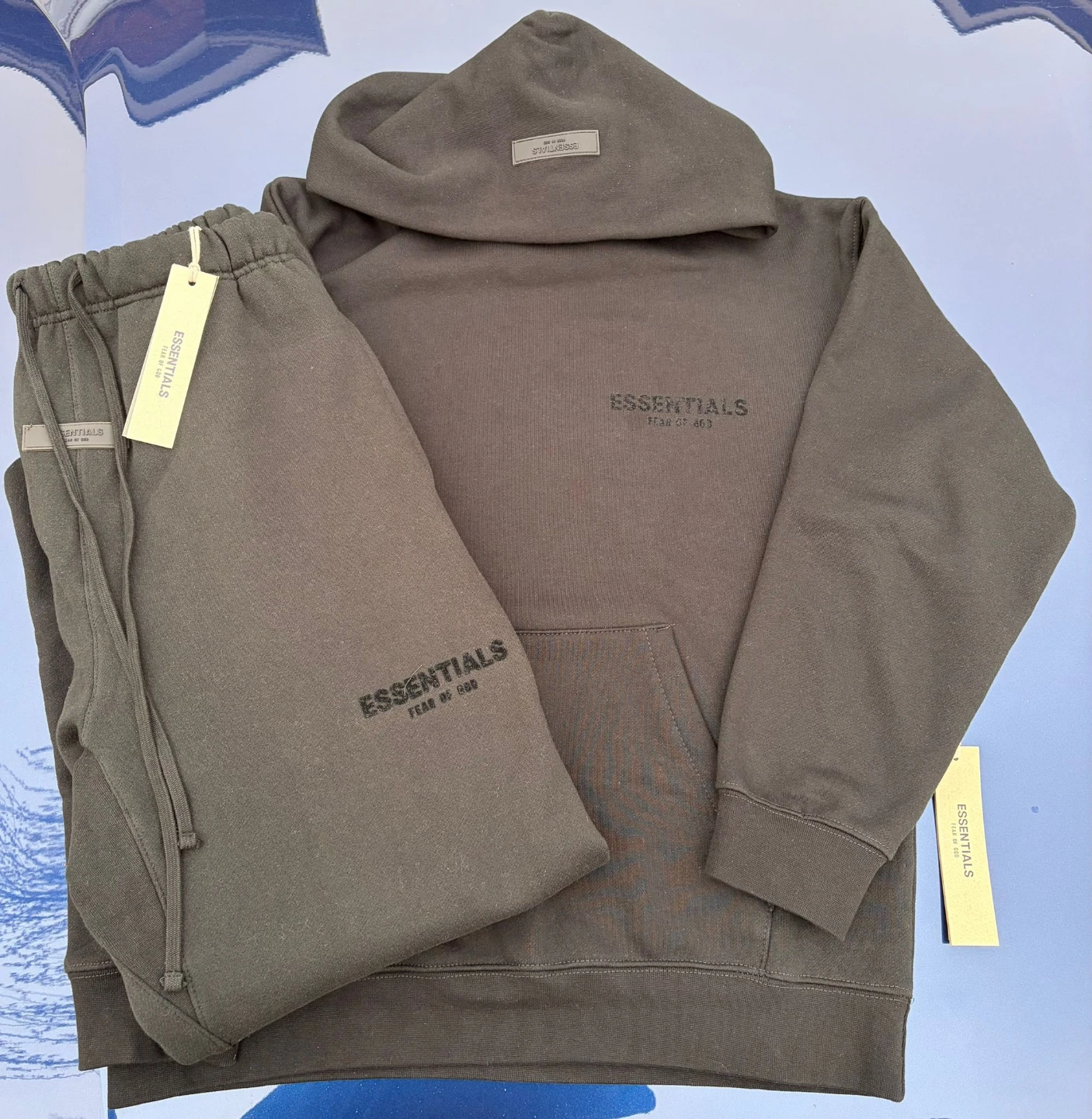 ESSENTIALS Fear of God Hoodie and Sweatpants Set