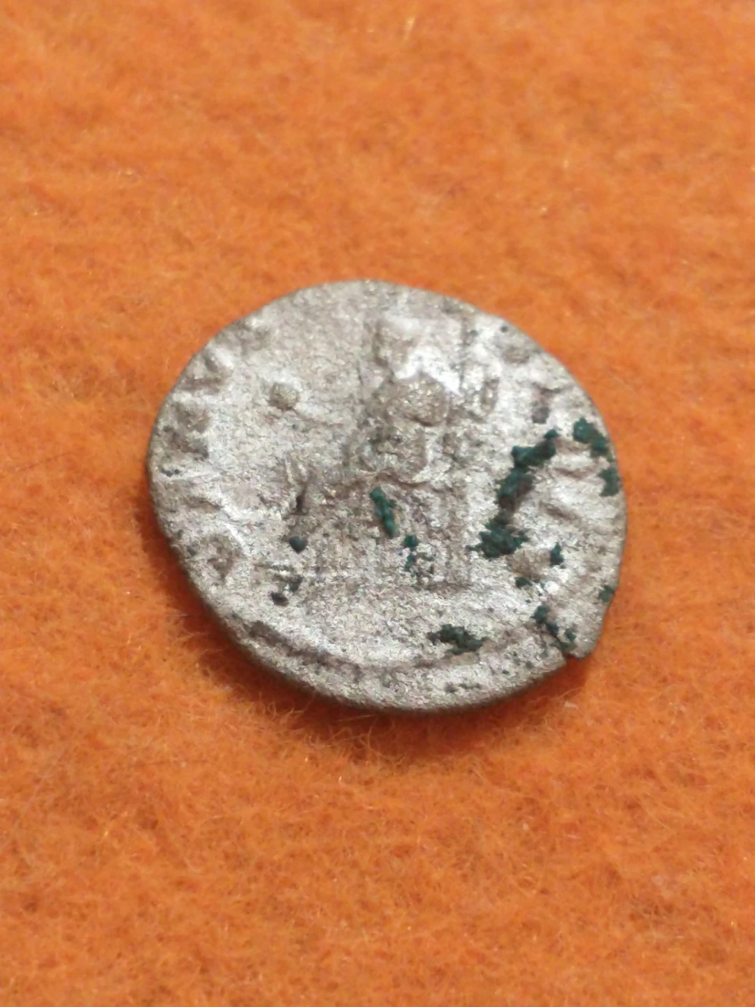 Nice ancient Roman silver coin, circa 3rd century, Serbia-found - photo 3
