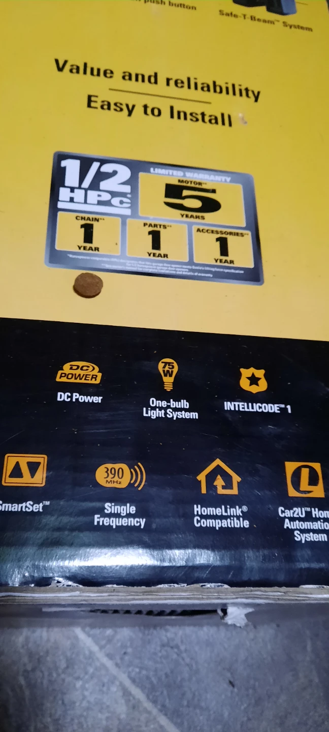 Genie ChainLift 600 Garage Door Opener - photo 2