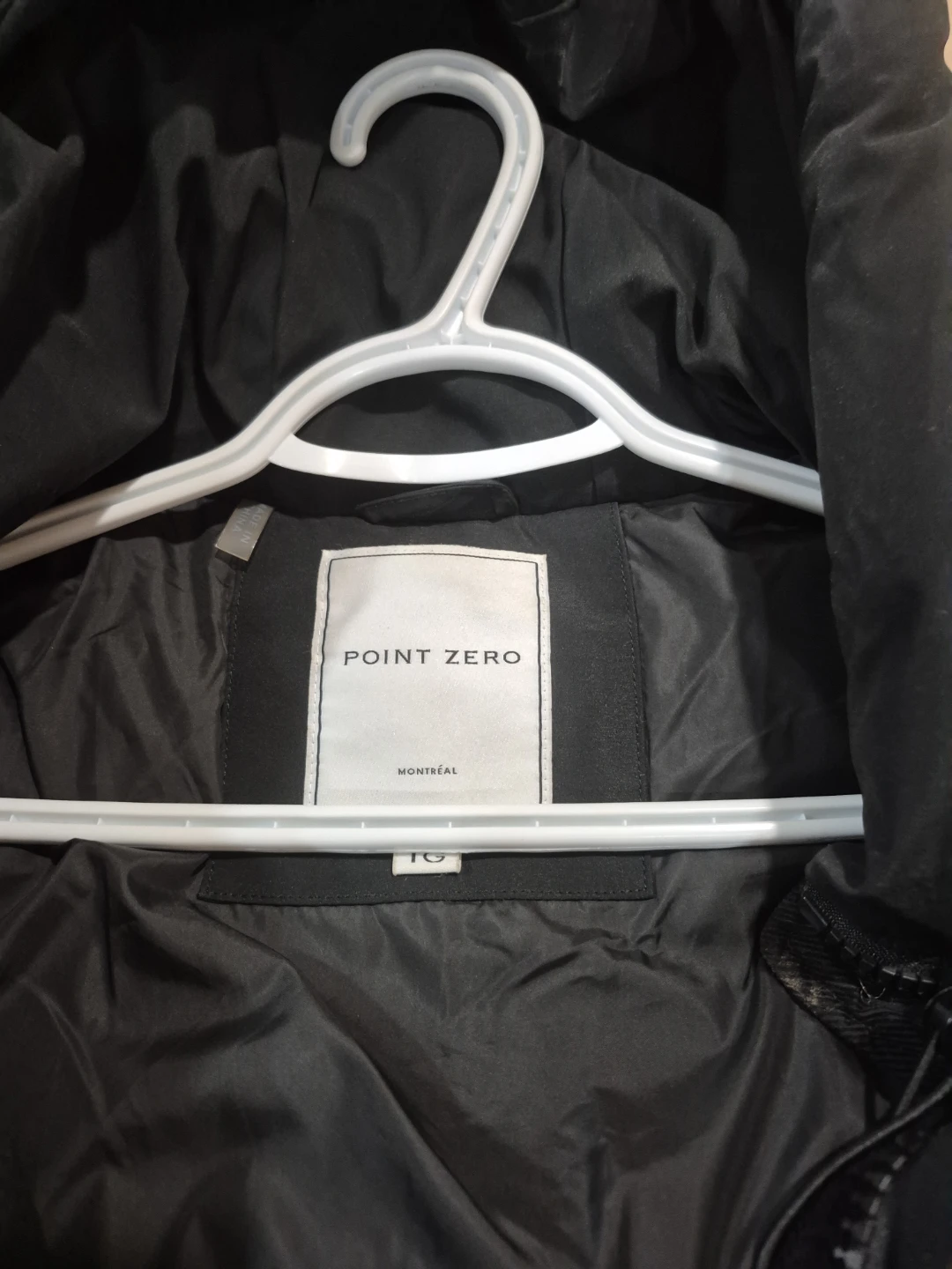 Point Zero Black Puffer Jacket XL - photo 2