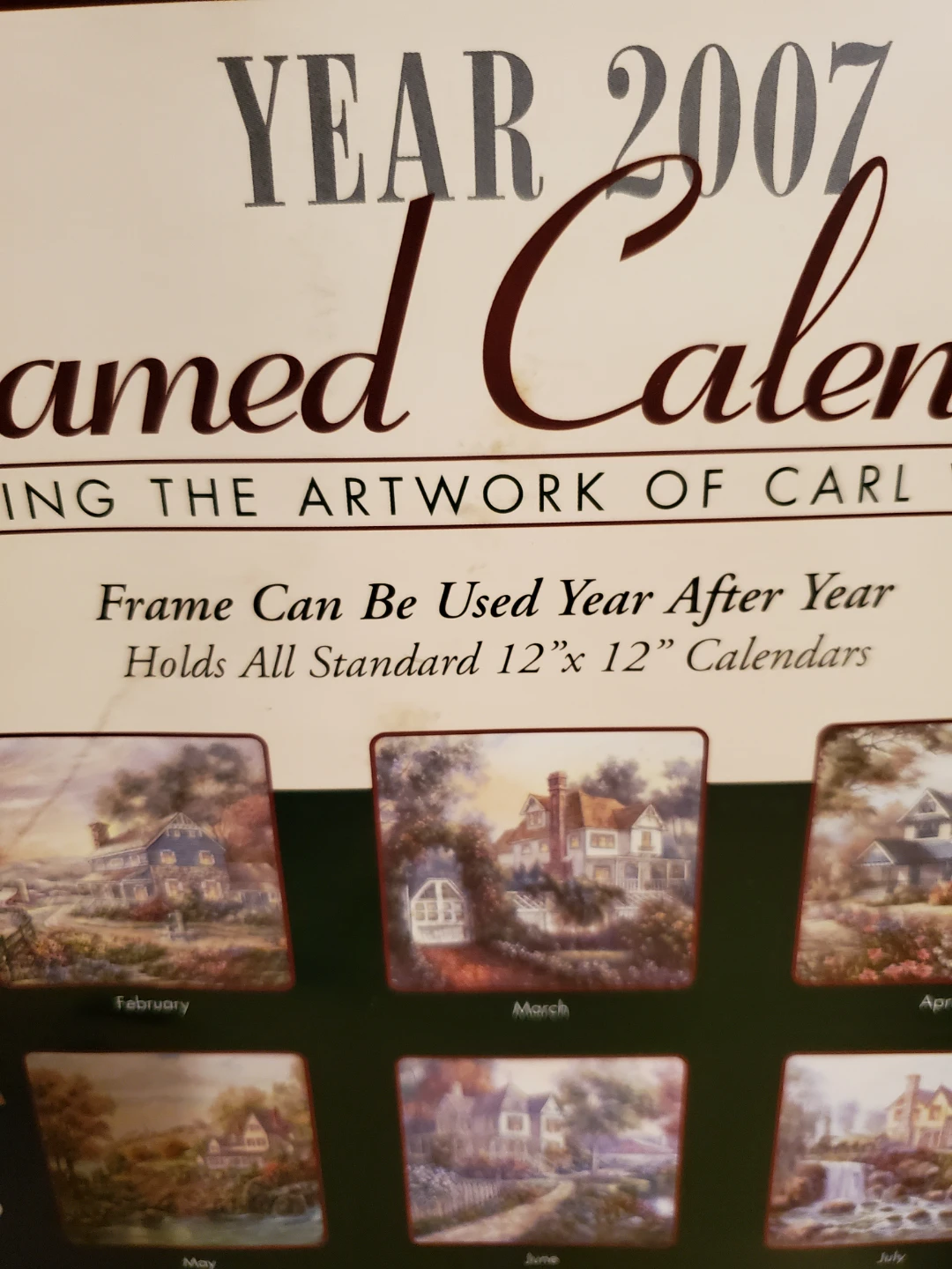 Wooden Calendar Frame - photo 3