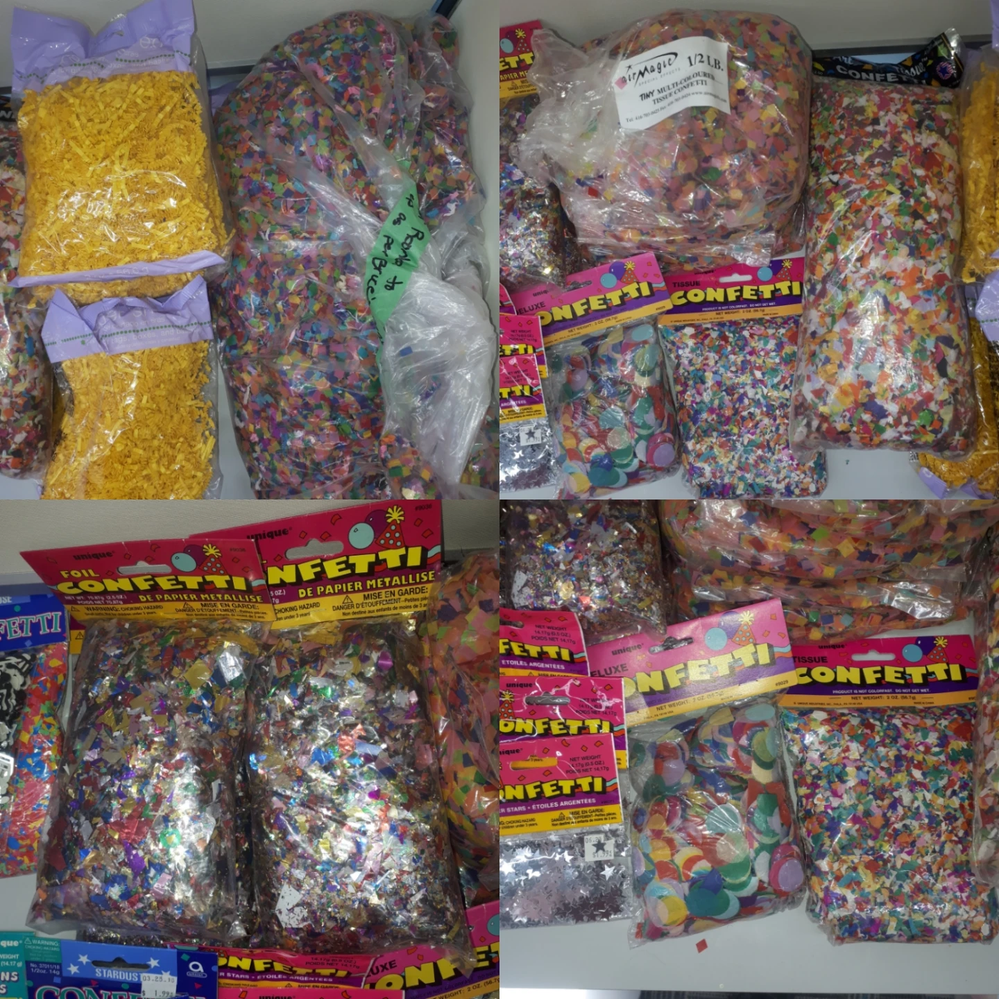 Assorted Confetti Party Supplies - photo 2