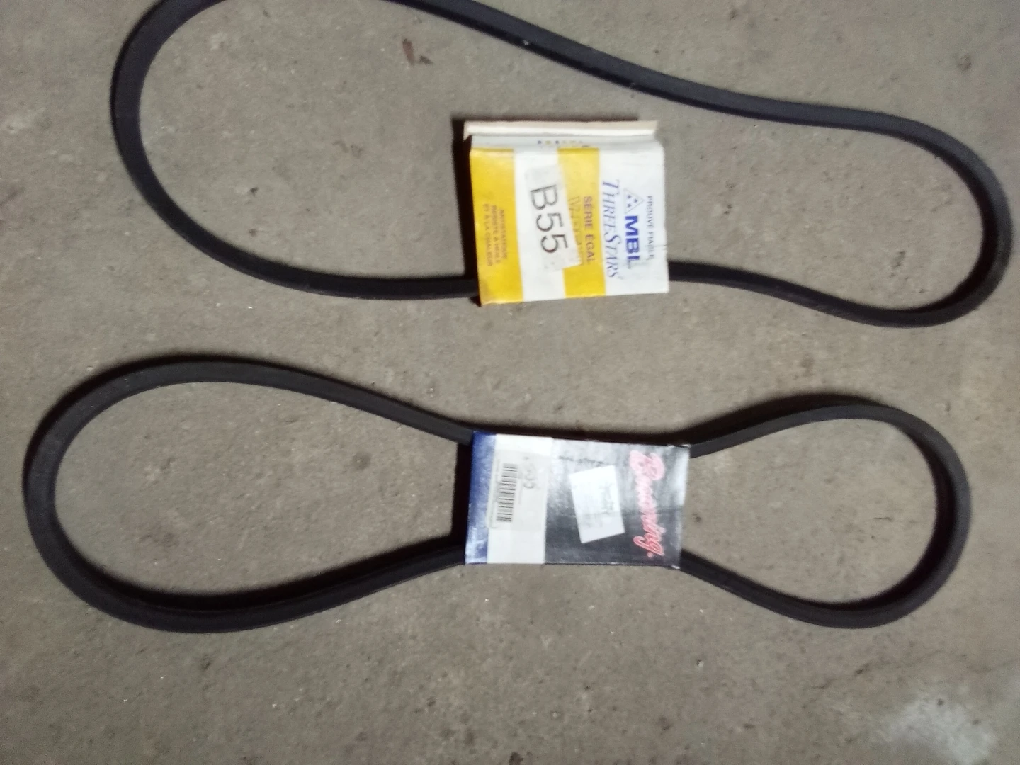 MBL Three Stars & Generic V-Belts