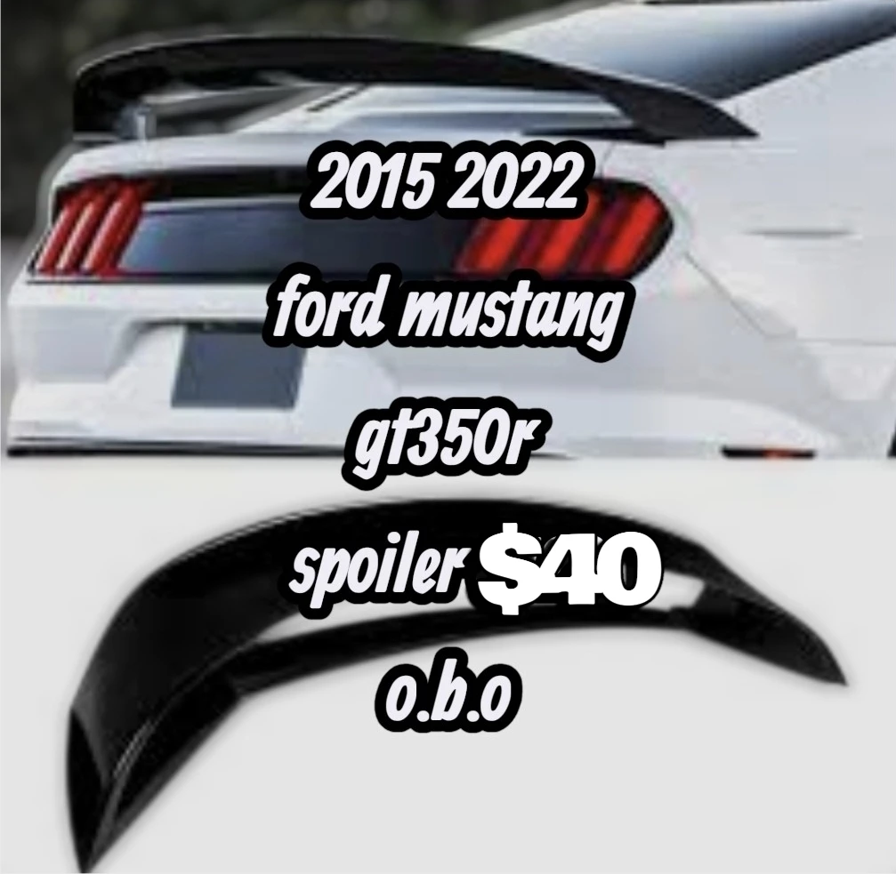Ford Mustang GT350R Spoiler (2015-2023)