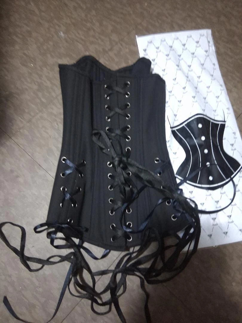 Brand new cashmere overbust black corset never worn - photo 3