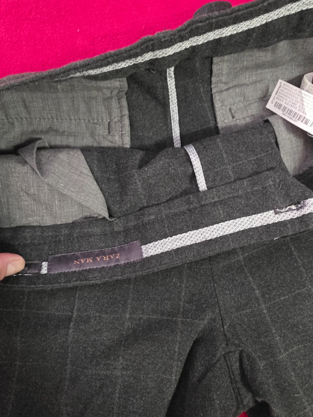 Zara Man Plaid Dress Pants - photo 3