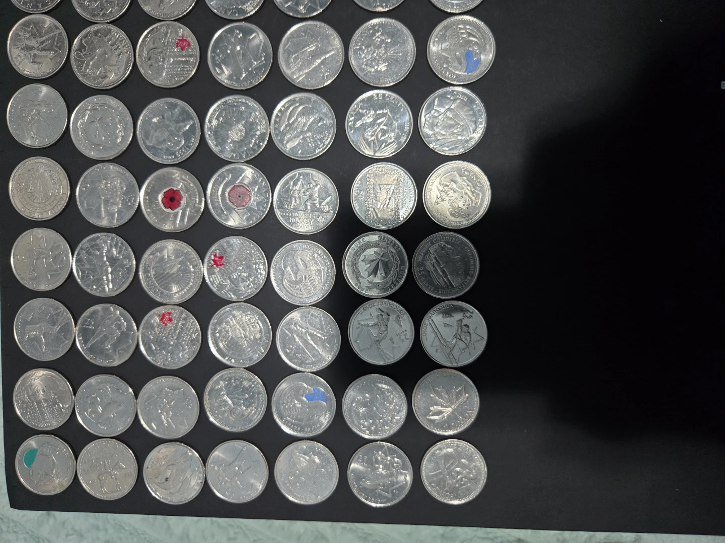 Collection of Canadian Quarters - photo 2