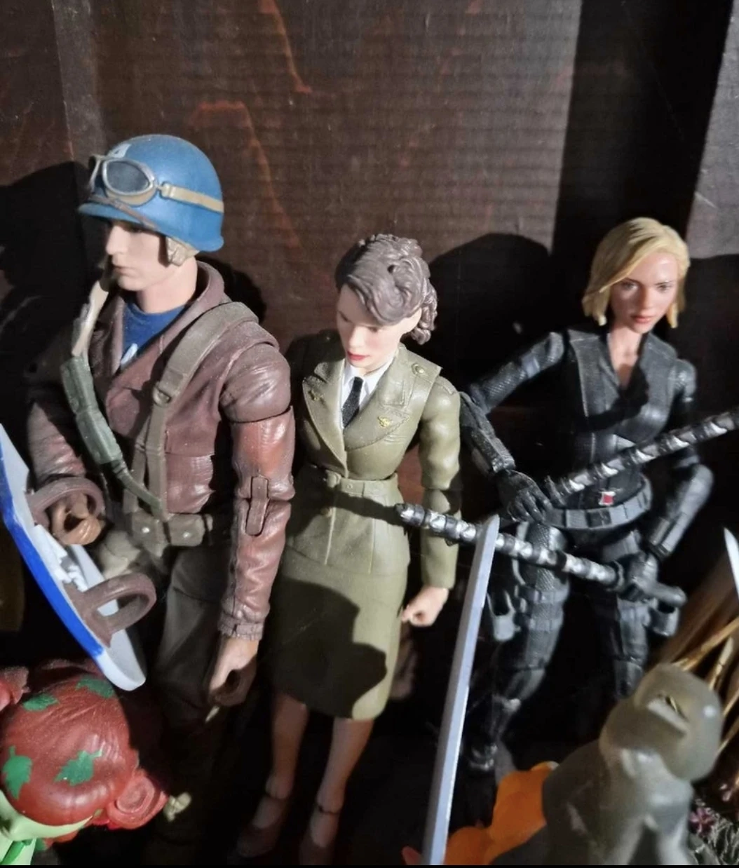 Marvel Legends Captain America, Peggy Carter & Black Widow