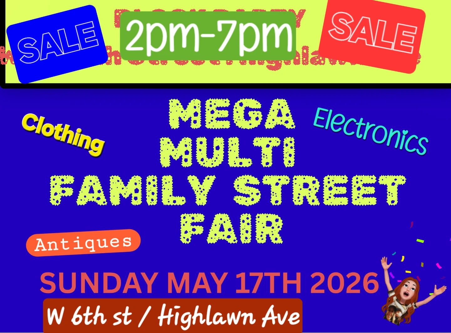 🌱 HUGE  BLOCK SALE Multi Family Street Fair Sale - photo 2
