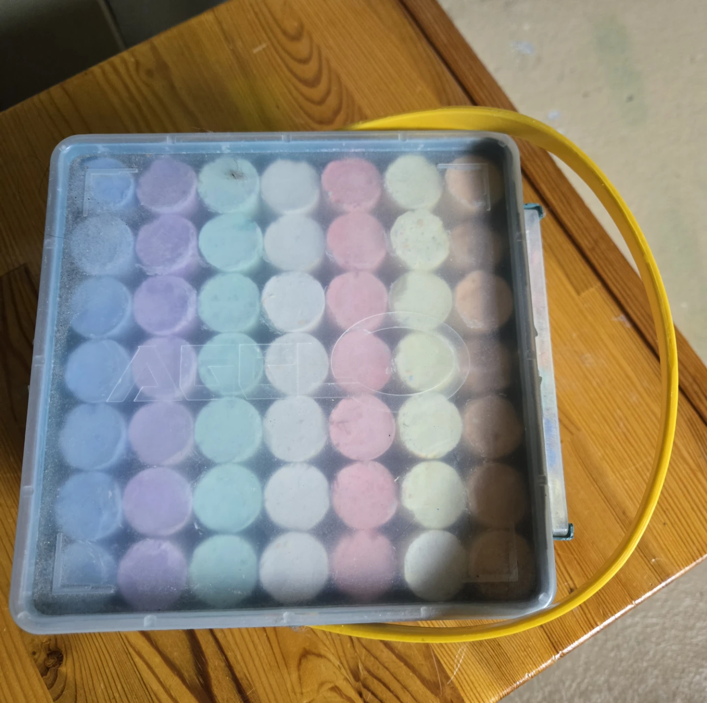 Big Bucket of Sidewalk Chalk