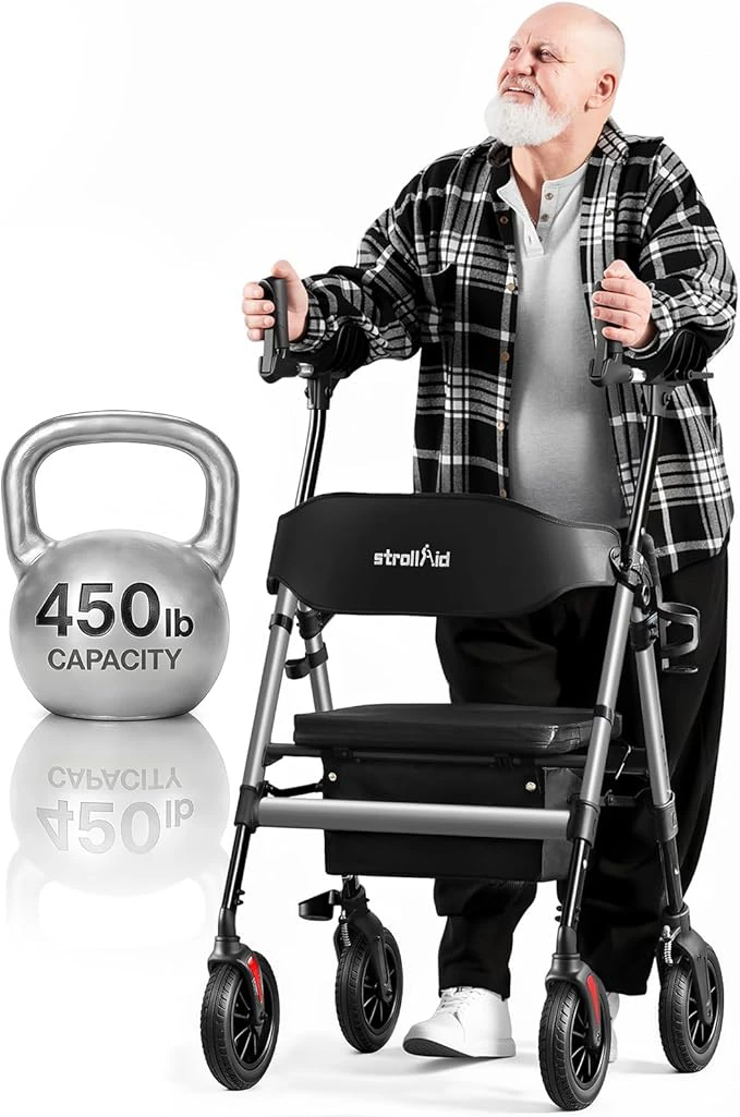 StrollAid Walker with Seat and Basket - photo 5