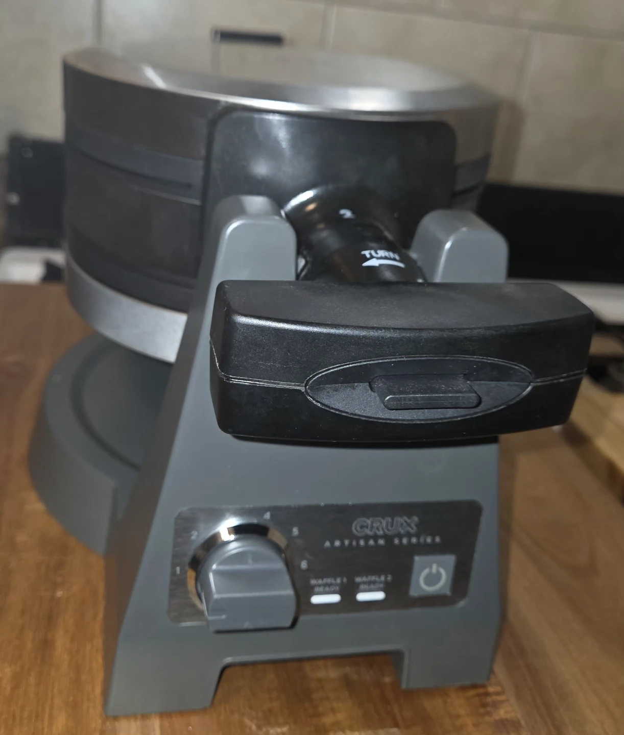CRUX Artisan Series Double Belgian Waffle Maker - photo 2