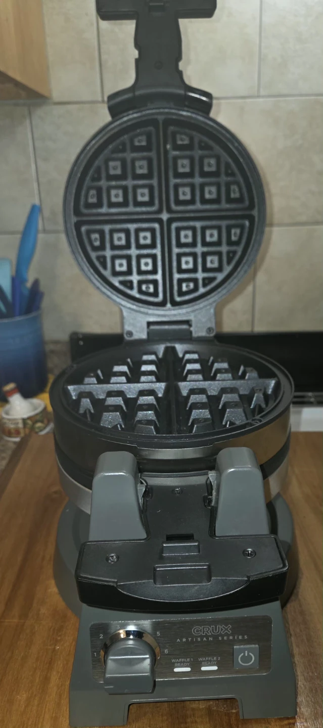 CRUX Artisan Series Double Belgian Waffle Maker - photo 3