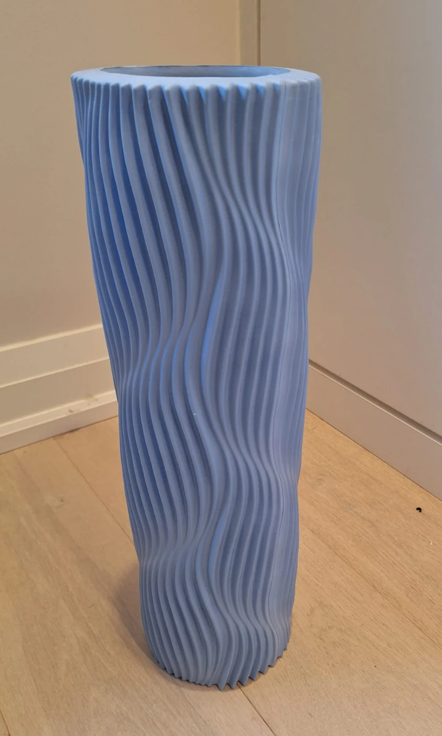 Blue Textured Foam Roller