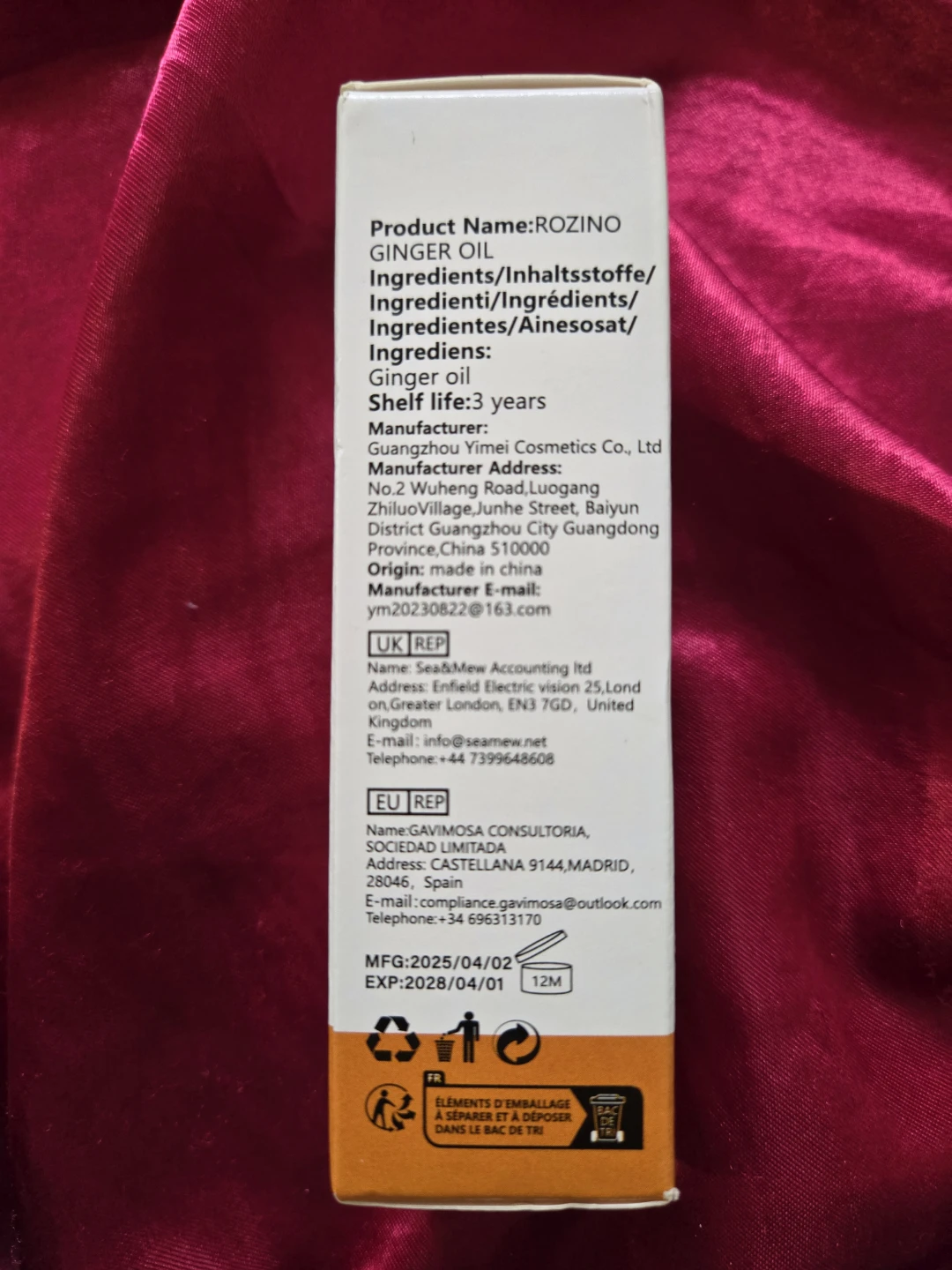 ROZINO Ginger Oil✨️🫚🪔 - photo 2