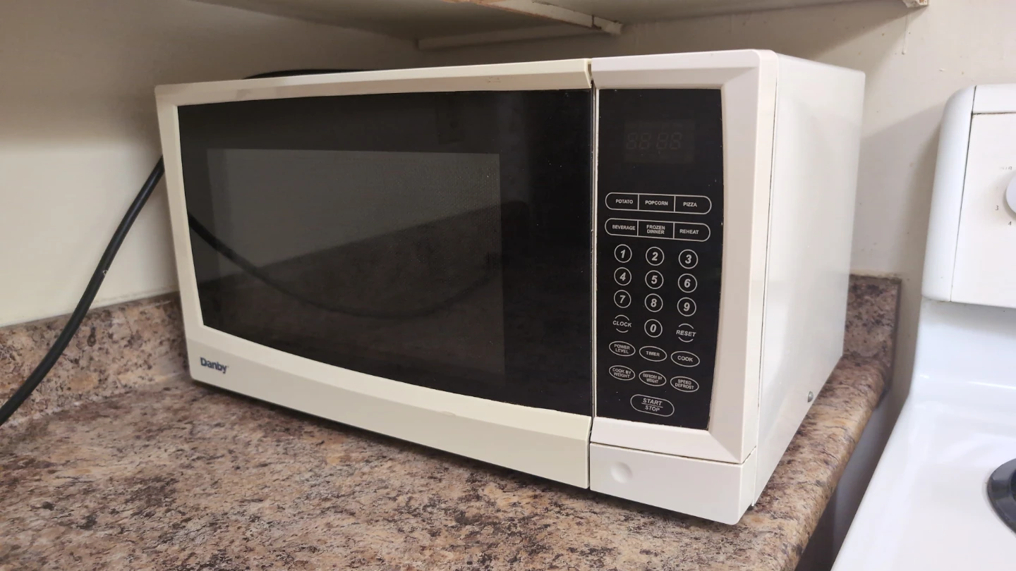 Danby White Microwave