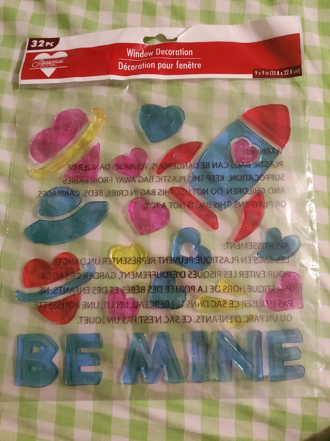VALENTINES WINDOW STICKERS