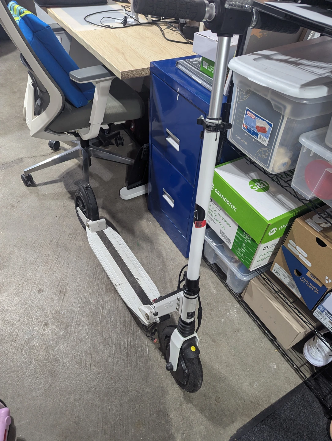 White Electric Scooter - eTwow BRAND