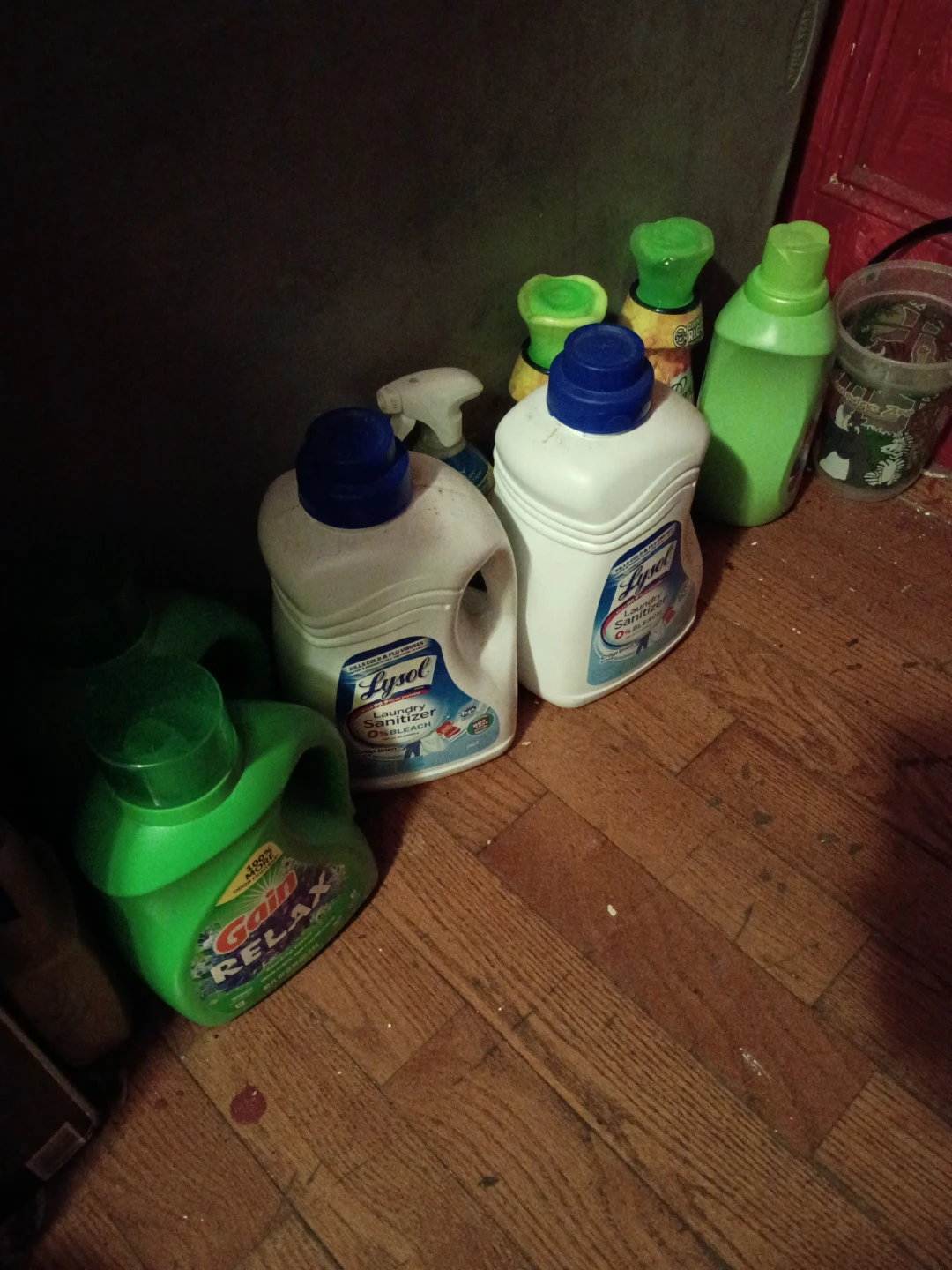 Lysol Laundry Sanitizer & Gain Relax Detergent Bundle