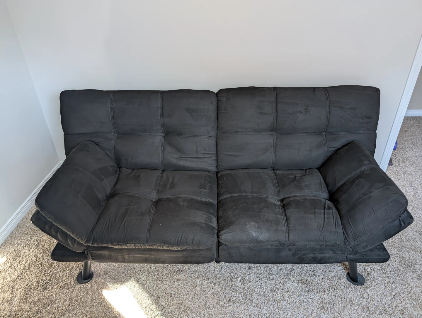 Mainstays Memory Foam Futon - Good Condition - photo 2