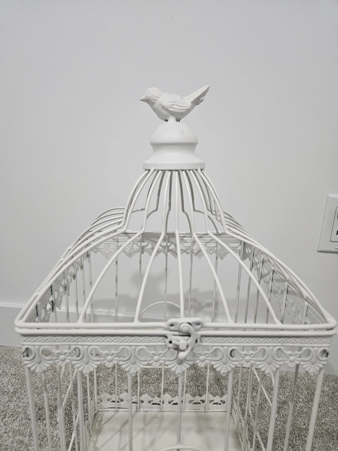 White Decorative Bird Cage - photo 2