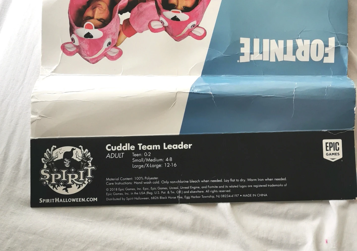 Adult Plush Cuddle Team Leader Costume - Fortnite - photo 5