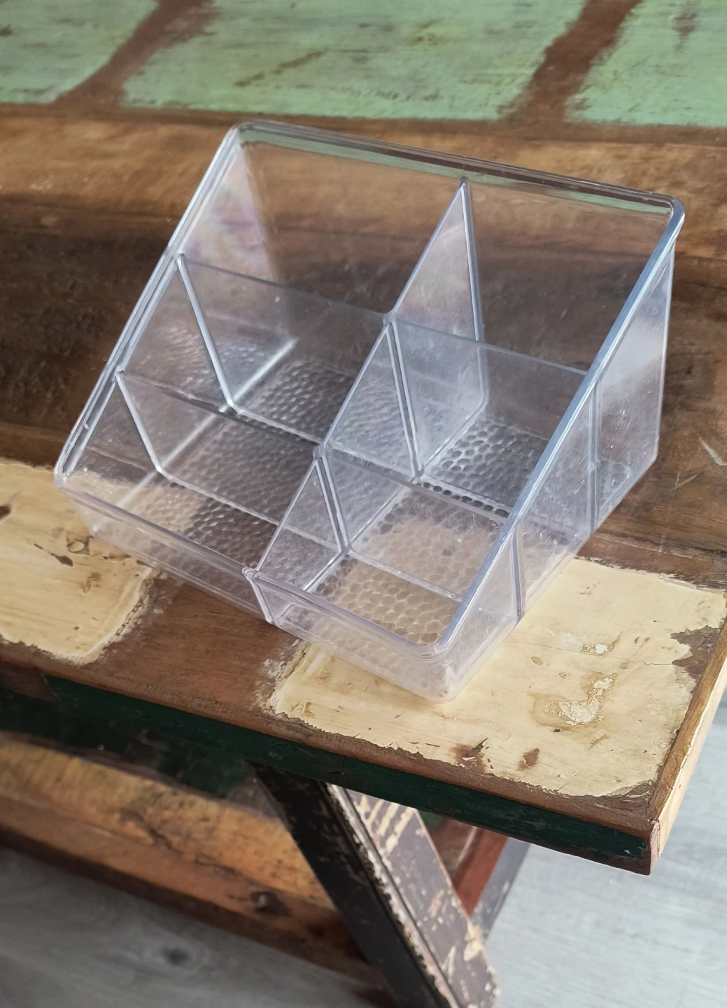 Clear Plastic Organizer with 7 Compartments - photo 4