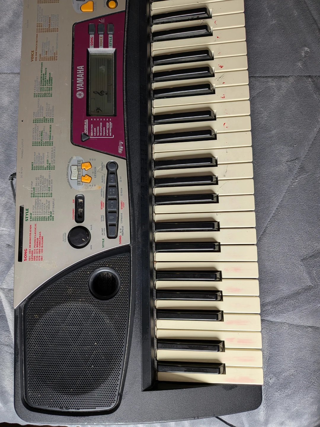 Yamaha PSR-172 Electronic Keyboard - photo 3