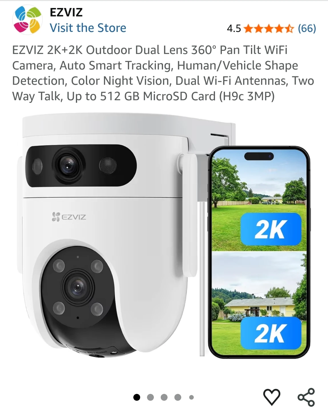 Ezviz CS-H9c outdoor camera