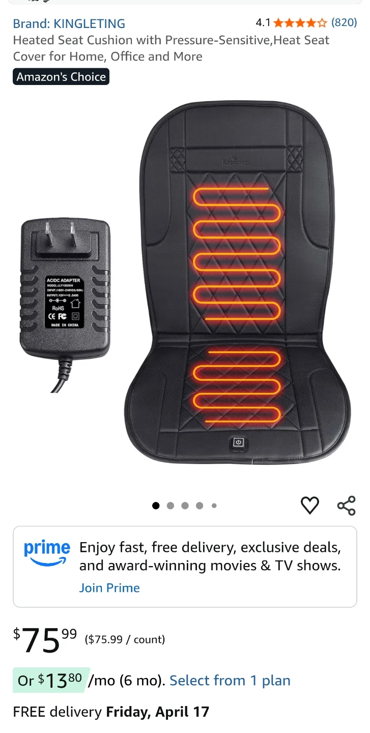 Heat Seat Cover - photo 3