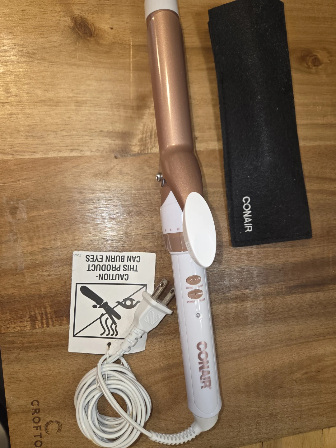 Conair Curling Iron with Heat Protective Sleeve