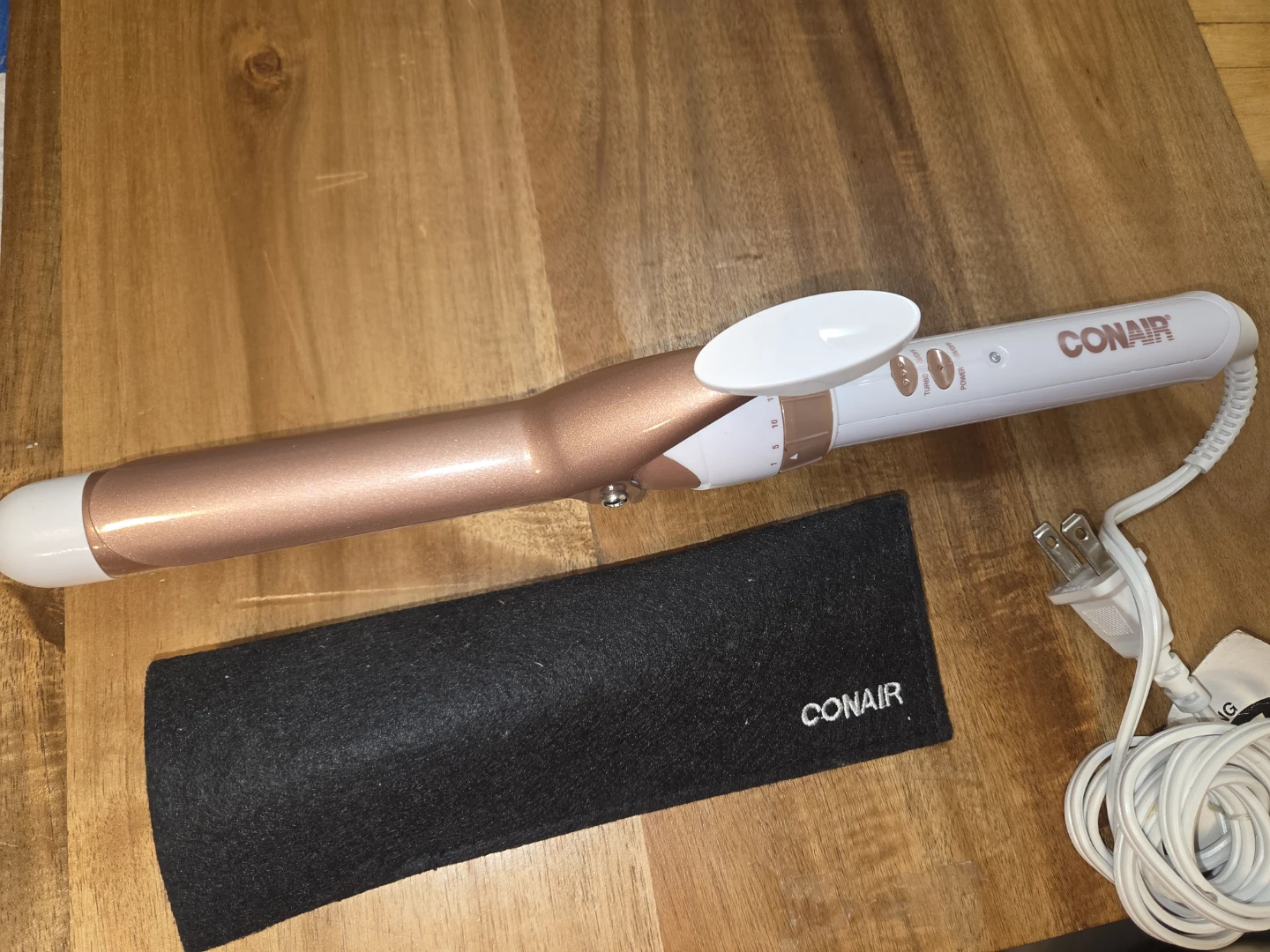 Conair Curling Iron with Heat Protective Sleeve - photo 2