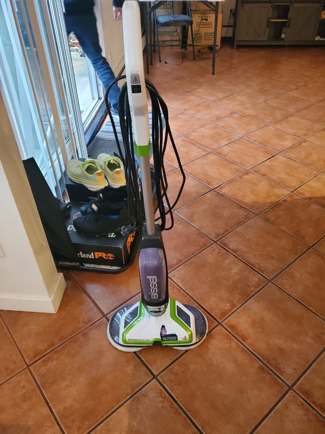 Spinwave powered hardfloor mop - photo 3