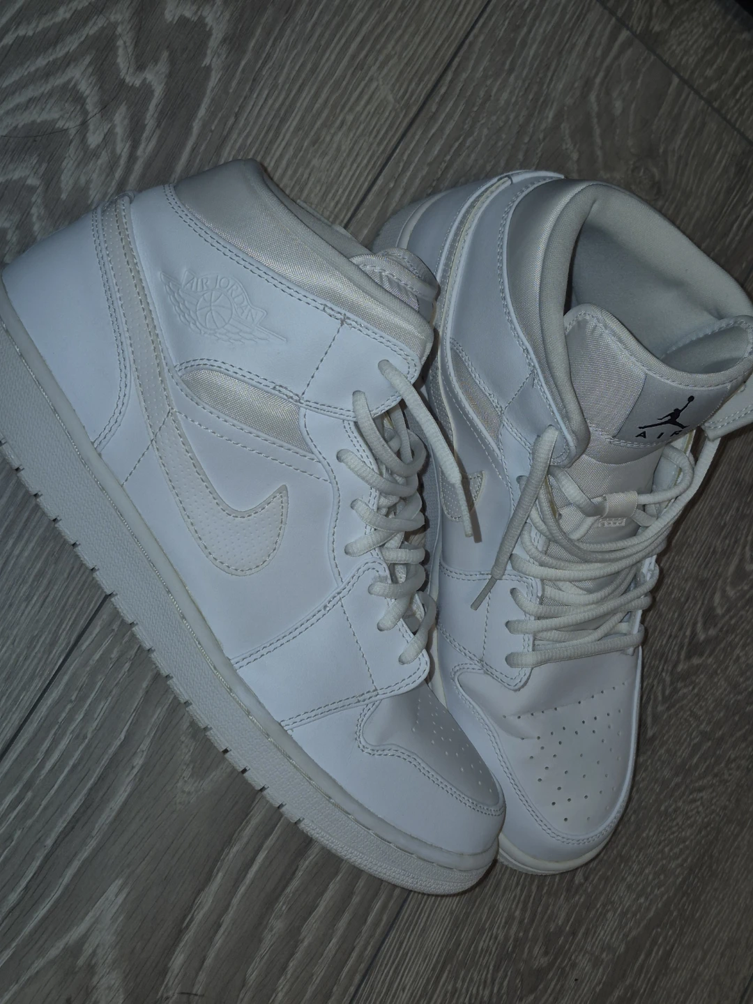 Jordan 1 Mid SE Air White Men's Shoes Size 11 - photo 2