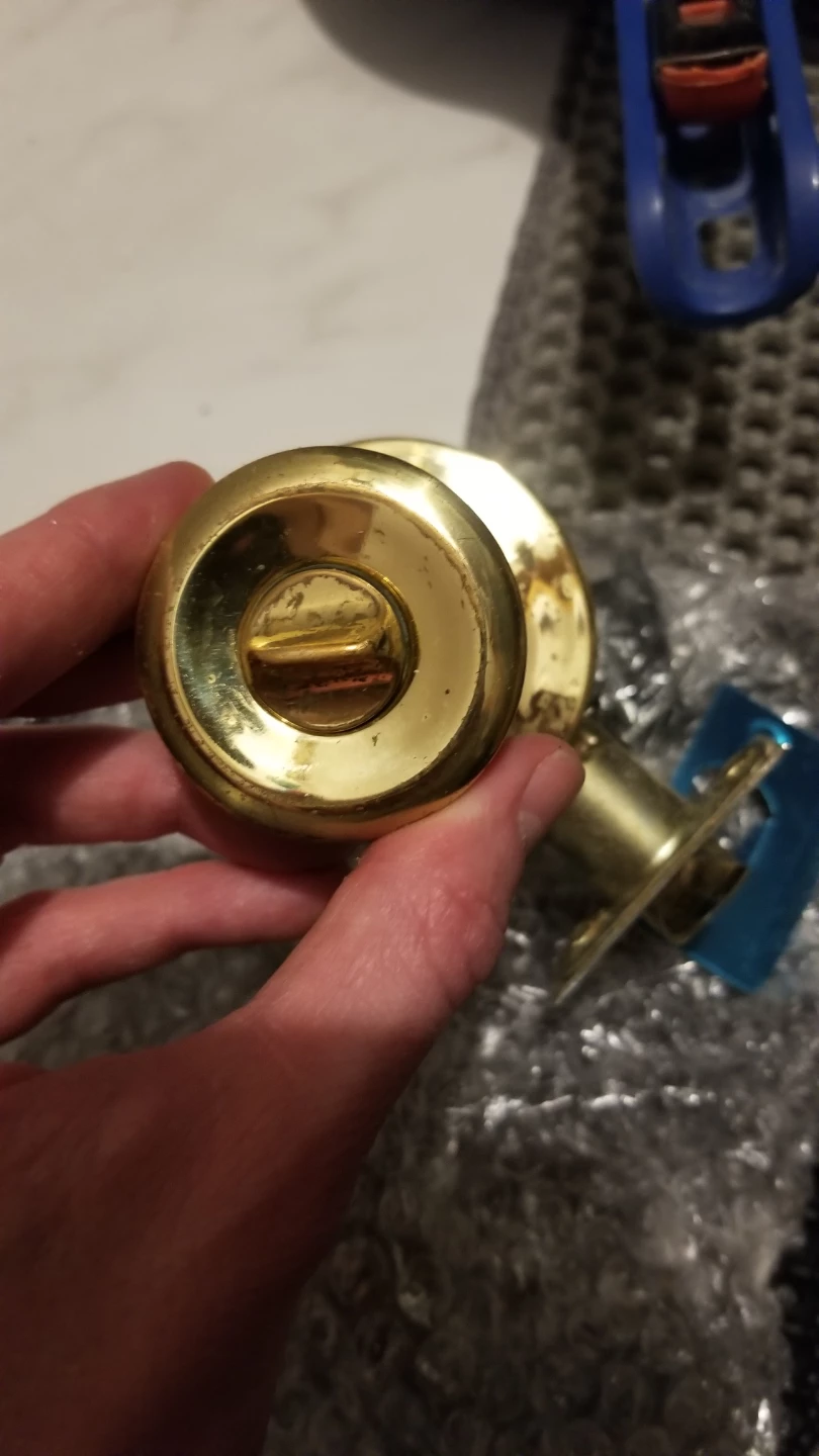 Brass Door Knob Set x6 - photo 2