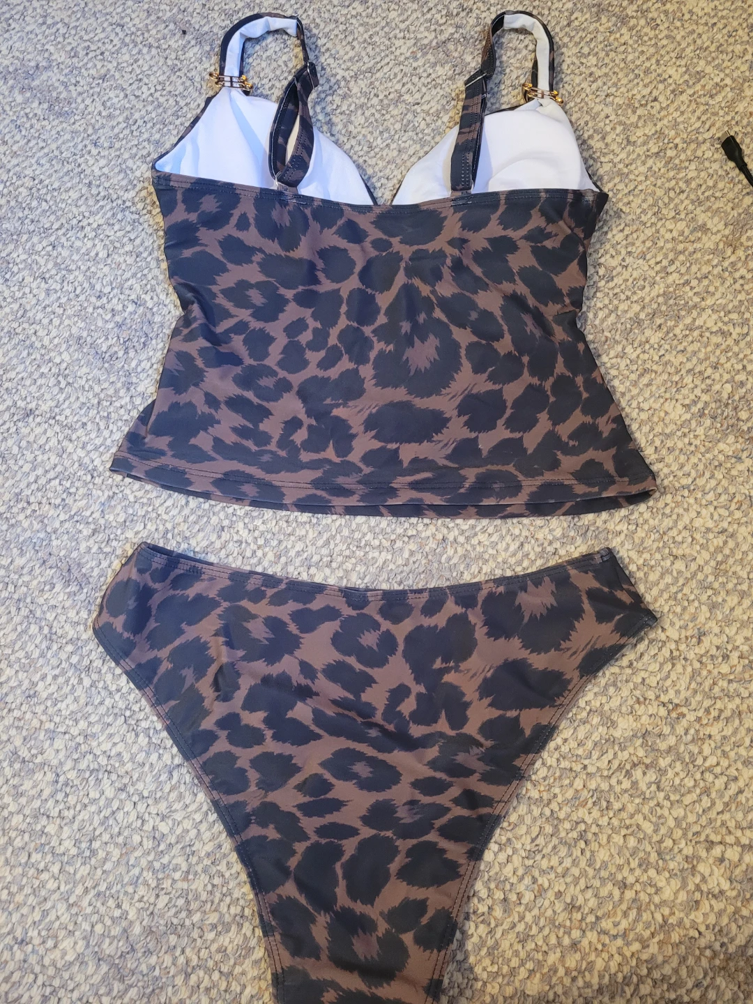 Leopard Print Tankini Swimsuit - photo 2